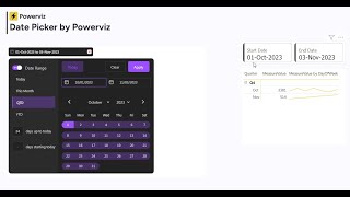 Creating a MTDQTDYTD Time Intelligence Slicer in Power Bl using Date Picker by Powerviz [upl. by Cleve]