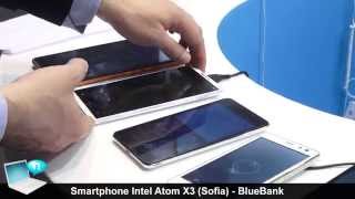 Smartphone Intel Atom X3 Sofia  BlueBank [upl. by Briano346]