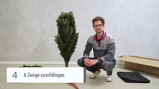 In 5 einfachen Schritten zum perfekten Weihnachtsbaum  Aufbauanleitung Pure Living [upl. by Airdnat691]