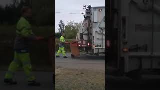 Ramassage poubelle avec camion poubelle terberg partie 2 [upl. by Templer]