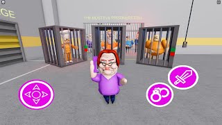 BARRY PRISONERS PRISON RUN All Morphs Unlocked Playing as Betty Nursery Papa Pizza Prisoner obby [upl. by Ronalda]