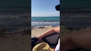 ATV to beach in Antiparos  Greece [upl. by Annej310]