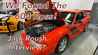 604Cube Boss 429 SVE Mustang With Jack Roush [upl. by Ohcirej]