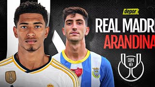 Live Arandina vs Real Madrid Copa del Rey lacopamola [upl. by Dione]