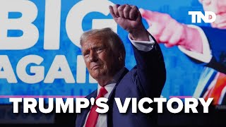 Trump wins presidential election with projected 277 votes [upl. by Nwhas130]