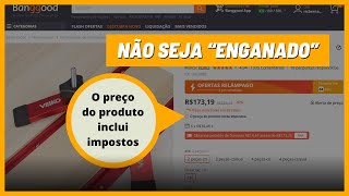 ALERTA não pague taxas nas compras da BANGGOOD [upl. by Yrtsed537]