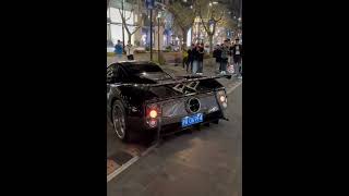 The son of Pagani style Shanghais top wealthy and handsome driving Pagani  Pagani  Shanghai 🇨🇳 [upl. by Enahc]