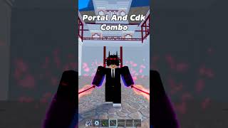 Portal Cdk combo 👾 bloxfruits roblox combos [upl. by Poll]