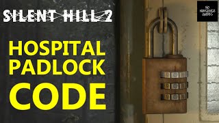 Silent Hill 2 Hospital Padlock Combination  Reception Office Code in Brookhaven Hospital [upl. by Kola]