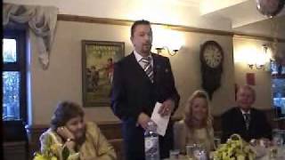 Aideys Speech at his parents 50th Wedding Anniversary 2008 [upl. by Barbarese]