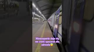 Katowice Nocą  Dworzec z PKP ICCC [upl. by Warden782]