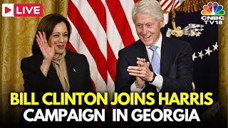 LIVE Bill Clinton Joins Kamala Harris Campaign For Key State Tour  Trump  US Elections 2024 N18G [upl. by Josey]