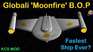 NEW KCS Globali MOONFIRE  Romulan Bird Of Prey  Star Trek Starship Battles [upl. by Yahska346]