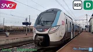 RER D SNCF  Regio 2N N°049R Juvisy  Malesherbes [upl. by Tnarud652]