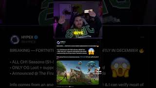 Los reacts to Og Fortnite return lospollostv lospollos fortnite lospolloslive ogfortnite [upl. by Traci]