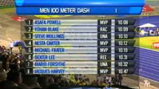 Jamaican National Trials 2011 M100m Final [upl. by Donoghue495]