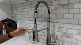 KOHLER K REC22745 SD 2MB Semi Professional Kitchen Faucet Review [upl. by Enymzaj29]