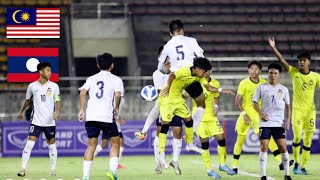 🔴 LAOS vs MALAYSIA  AFC ASIAN CUP U17 [upl. by Petrine]