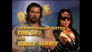 Story of Diesel vs Bret Hart  Royal Rumble 1995 [upl. by Mallissa]