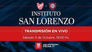 🔴 VIVO Instituto vs San Lorenzo  Fecha 17 Liga Profesional [upl. by Eugine84]