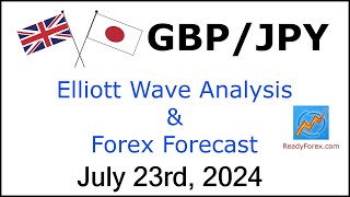 GBP JPY Elliott Wave Analysis  Forex Forecast  July 23 2024  GBPJPY Analysis Today [upl. by Iover]