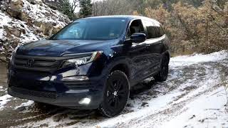 Honda Pilot Snow Trail Off Roading [upl. by Loftis]