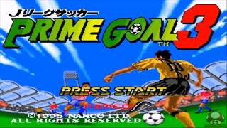 J League Soccer Prime Goal 3 Super Famicom Intro amp auto demo [upl. by Prebo]