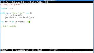 Python JSON Example [upl. by Ralyt41]