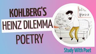 Kohlbergs Heinz Dilemma Poetry amp Kohlbergs theory of moral development CTET KVS  NVS DSSSB [upl. by Adanama818]