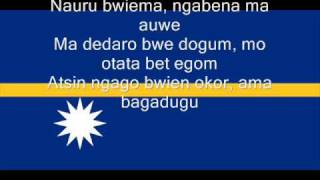 Hymne national de Nauru [upl. by Zaccaria941]