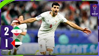 AsianCup2023  Group C  Islamic Republic Of Iran 2  1 United Arab Emirates [upl. by Jacobsohn]