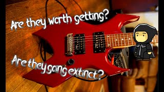 BC Rich Bronze Series Warlock An Honest Review [upl. by Hgielac]