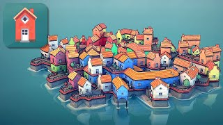 Townscaper  Gameplay Trailer iOS Android [upl. by Kimmi]