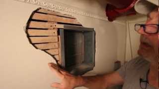 Restoring Original Plaster  how to repair lath and broken plaster [upl. by Luy]