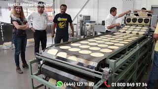 Máquina Tortilladora MLR 360 │ MLR360 Tortilla Machine  Manufacturas Lenin [upl. by Tace272]