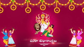 Dasara Greeting  0007  Theme 00078  1920X1080  169  TitlePoint PRO  editpointindia [upl. by Desma]