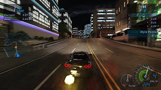 Need For Speed Underground  RTX Remix Mod 🎧 [upl. by Ylimme]