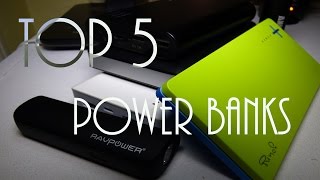 Top 5 Power Banks  UPDATED 2019 [upl. by Odanref]