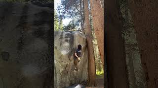 Weapon of Choice V4  Rock Creek Bouldering bouldering rockclimbing outdoorclimbing [upl. by Jessica]