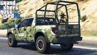 GTA 5LSPDRF 161EJERCITO MILITAR MEXICANO  MISIONESEdgarFtw [upl. by Lleder]