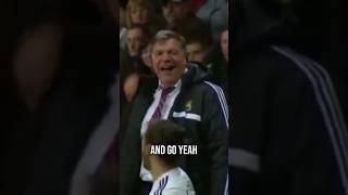 Sam Allardyce is world class at day offs football shorts soccer [upl. by Llezniuq706]