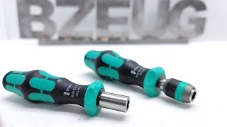 Wera 838 Ratcheting Screwdrivers [upl. by Ambrogio339]