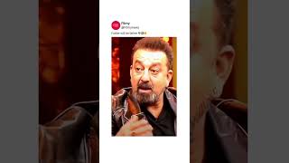 Looks Like Sanjay Dutts Sass Is On Steriods bollywoodactors sanjaydutt sanjubaba fatherdaughter [upl. by Nesnar]