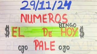 NUMEROS PERFECTO PARA HOY 291124 DE NOVIEMBRE 2024  NUMEROS PARA LOTERIAS [upl. by Yvaht578]