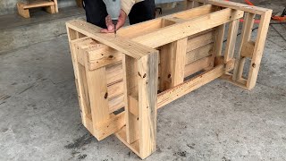 DIY Pallet Projects  Outdoor Pallet Chair Model with Modern and Beautiful Design [upl. by Birecree785]