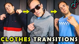 Clothes Transitions Tik Tok Tutorial [upl. by Asseneg]