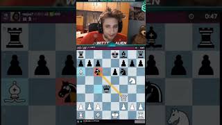 How I Beat Witty Alien chess blunder shortsvideo [upl. by Beetner]