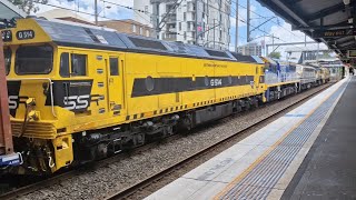 091124 8178 passing Lidcombe [upl. by Gorlicki]