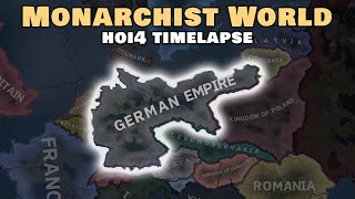 What if Monarchism Returned To Europe  HOI4 Timelapse [upl. by Borgeson]