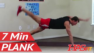 7 Minute Plank Workout for Flat Abs for Men amp Women  Plank Exercises for Abs [upl. by Yrocaj75]